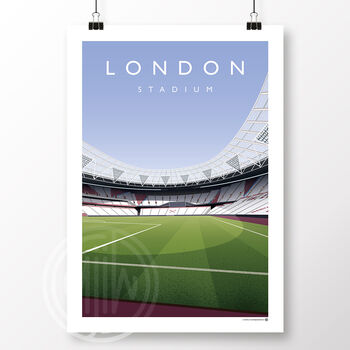 West Ham London Stadium Poster, 2 of 6