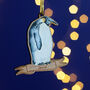 Personalised Penguin Christmas Tree Decoration, thumbnail 7 of 7
