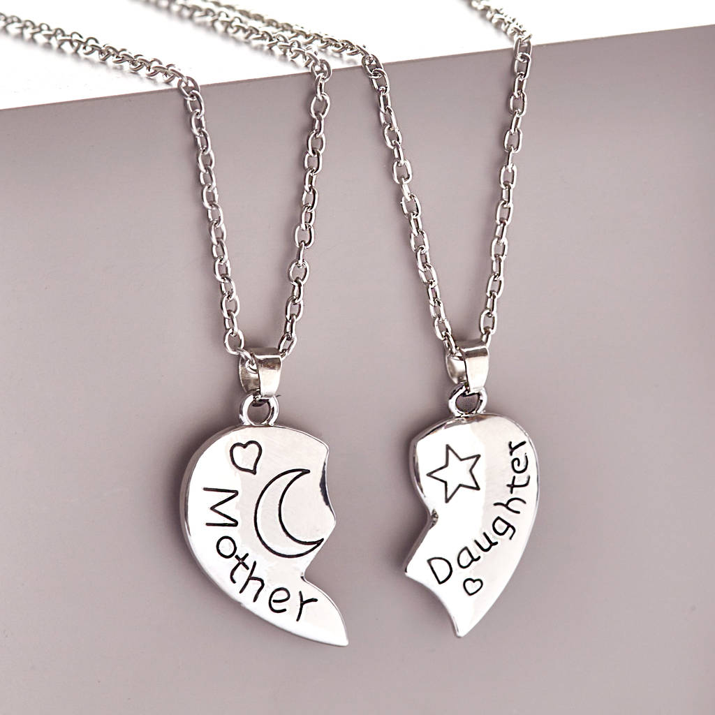 Mother Daughter Necklace Set By Junk Jewels | notonthehighstreet.com