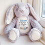 Personalised My First Easter Bunny Toy With Name, thumbnail 4 of 6
