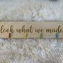 'Look What I Made' Wooden Artwork Holder, thumbnail 1 of 2