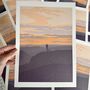 Sunrise On Dartmoor A4 Print, thumbnail 3 of 5