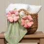 Personalised Fleury Petunia Soother And Jitter Gift Set, thumbnail 1 of 5