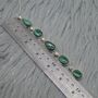 Malachite Pendant: Sterling Silver, thumbnail 5 of 8