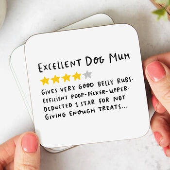 Personalised Mug 'Excellent Dog Mum', 3 of 3