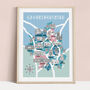 Cambridgeshire Map Print, thumbnail 1 of 2