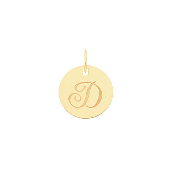 Round Initial Pendant, 5 of 12