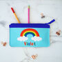 Personalised Rainbow And Clouds Pencil Case, thumbnail 1 of 3