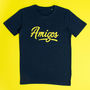 'Amigos' Father And Son T Shirt And Babygrow Set, thumbnail 2 of 4