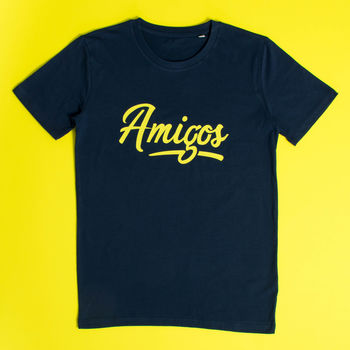 'Amigos' Father And Son T Shirt And Babygrow Set, 2 of 4