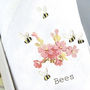 Lady's Handkerchief Bees And Pink Flowers, thumbnail 1 of 3