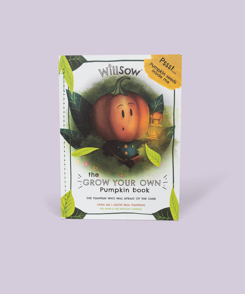 Personalised Grow Your Own Pumpkin Children's Book, 1 of 4