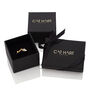 Gold Plated Silver Slim Shard Earrings, thumbnail 4 of 4