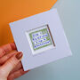 Funny Marathon Mini Art Print, thumbnail 3 of 8