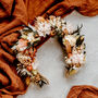 Mira Dried Flower Crown Wedding Bridal Headband, thumbnail 3 of 3