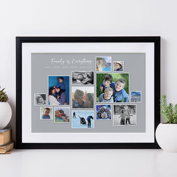 Personalised Family Is Everything Photo Collage, 2 of 10