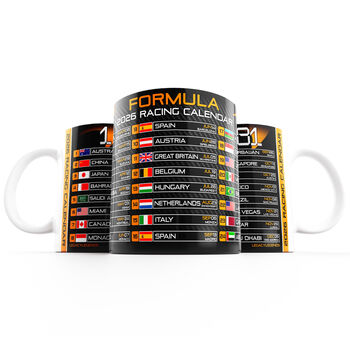 Formula 2026 Racing Calendar Mug Mcl Edition Norris And Piastri, 4 of 4