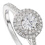Created Brilliance Sienna Lab Grown Diamond Ring, thumbnail 2 of 7
