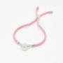Personalised Pink Slider Bracelet, thumbnail 3 of 3