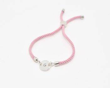 Personalised Pink Slider Bracelet, 3 of 3