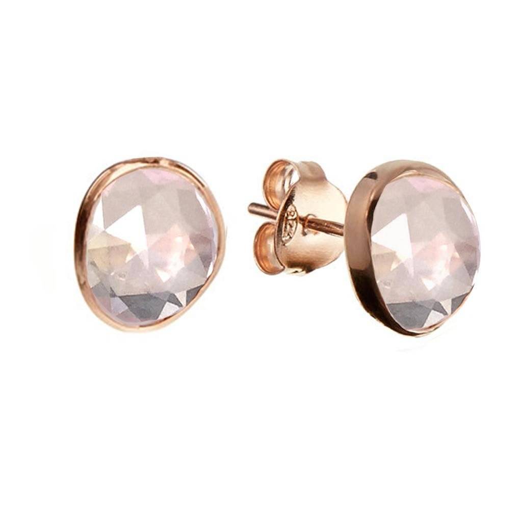 simple semi precious stud earrings by carrie elizabeth jewellery ...