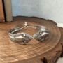 Ornate Vintage Spoon Cuff Bracelet, thumbnail 1 of 5