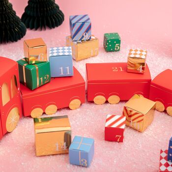 Polar Express Train Christmas Advent Calendar Boxes, 6 of 9