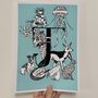 Alphabet Print 'V Is For', thumbnail 3 of 8