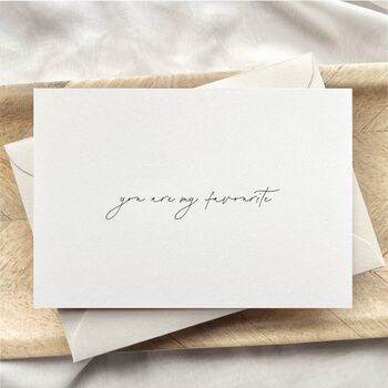 You Are My Favourite Card, 2 of 5
