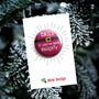 Cheeky Xmas Badge 'Smile If You've Been Naughty', thumbnail 1 of 5