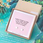 'Friends Are Lucky To Have' Sterling Clover Earrings, thumbnail 1 of 6