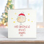Happy 1st Christmas As My Grandfather Card C, thumbnail 1 of 5
