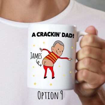 Personalised Crackin' Dad Mug, 10 of 10