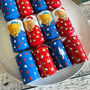 Six Pigs In Blankets Game Christmas Crackers Set, thumbnail 4 of 6