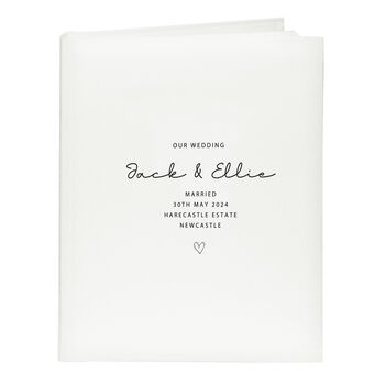 Personalised Traditional Occasion Photo Album, 7 of 7