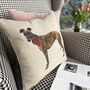 Greyhound Feature Cushion, thumbnail 3 of 8