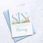 Personalised Safari Animal Age Card, thumbnail 6 of 7