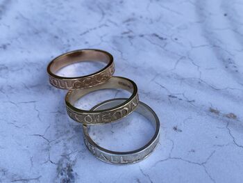 Bollocks To ‘Em All Solid Gold Ring, 6 of 8
