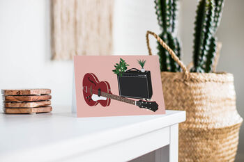 Guitar Amp Houseplant Card | Epiphone Century Card, 5 of 5