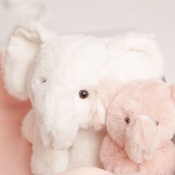 Elephant Plush Toy, Blanket Comforter Baby Gift Set, 3 of 5