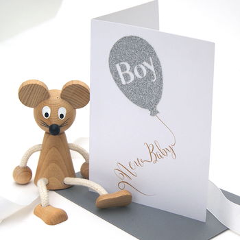 It's A Boy New Baby Balloon Card, 5 of 5