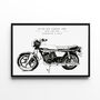 Motorbike Gift Set With Father's Day Card, thumbnail 6 of 10