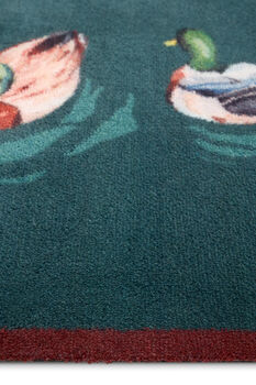 Hug Rug Swimming Ducks Teal, 2 of 3