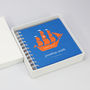 Personalised Kid's Pirate Ship Small Notebook, thumbnail 3 of 9