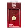 Arsenal Football Club Gold Finish Crest Necklace, thumbnail 4 of 9