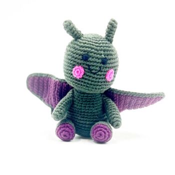 Handmade Moth Fair Trade Toy, 2 of 3