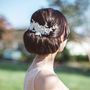 Champagne Lace Vine Bridal Hair Comb 'Lerryn', thumbnail 1 of 8