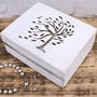 Personalised Wooden Tree Design Jewellery Box, thumbnail 2 of 5