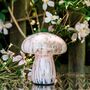 Pink And White Mushroom Table Lamps, thumbnail 2 of 7