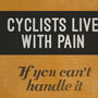 Eddie Merckx Quote Cycling Poster Print, thumbnail 2 of 3